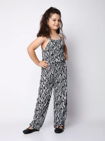 رامپر دخترانه zebra