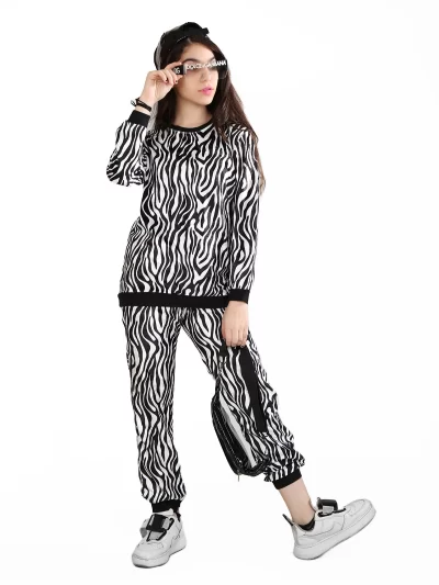 بلوز و شلوار دخترانه zebra