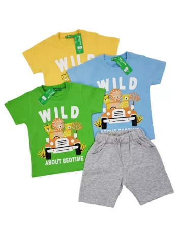 تیشرت شلوارک wild