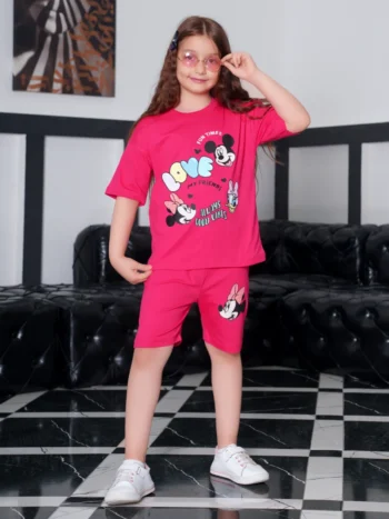 بلوز و شلوارک دخترانه mini love