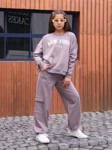 بلوز و شلوار دخترانه new york سری9تایی