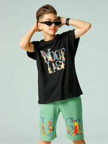 تیشرت و شلوارک آتیشی