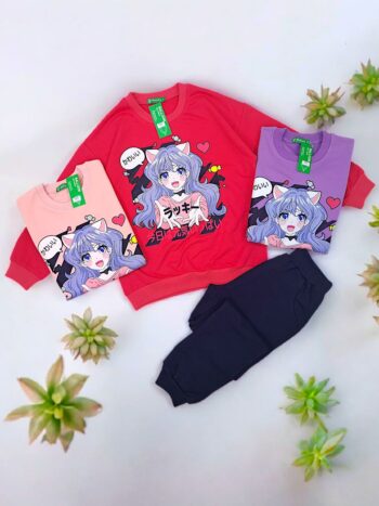 ست دخترانه انیمه سری4تایی - Image 3