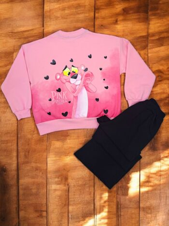 ست پلنگ صورتی دختر 6 تایی - Image 3