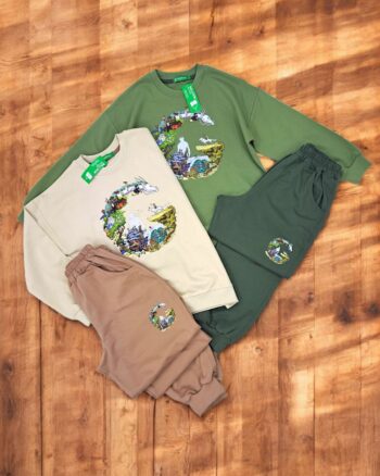 بلوز و شلوار انیمه سری4تایی - Image 2