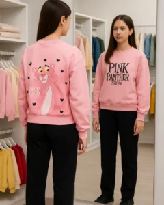 ست پلنگ صورتی