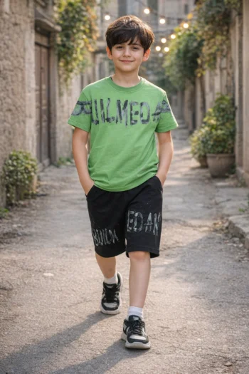 تیشرت و شلوارک پسرانه