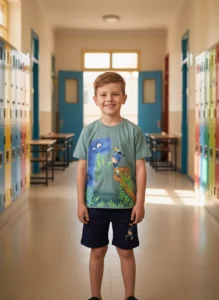 تیشرت و شلوارک پسرانه دایناسور