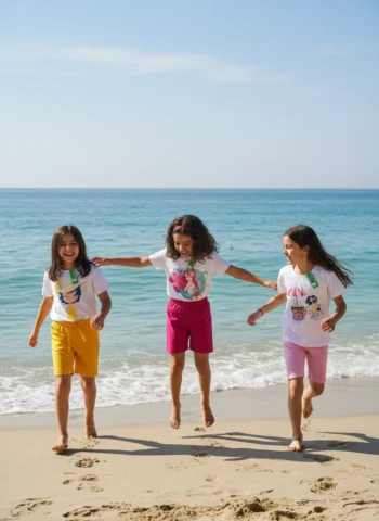 تیشرت و شلوارک دخترانه