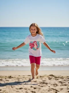 تیشرت و شلوارک دخترانه