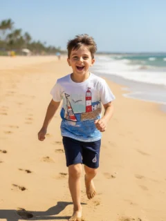 تیشرت و شلوارک پسرانه فانوس